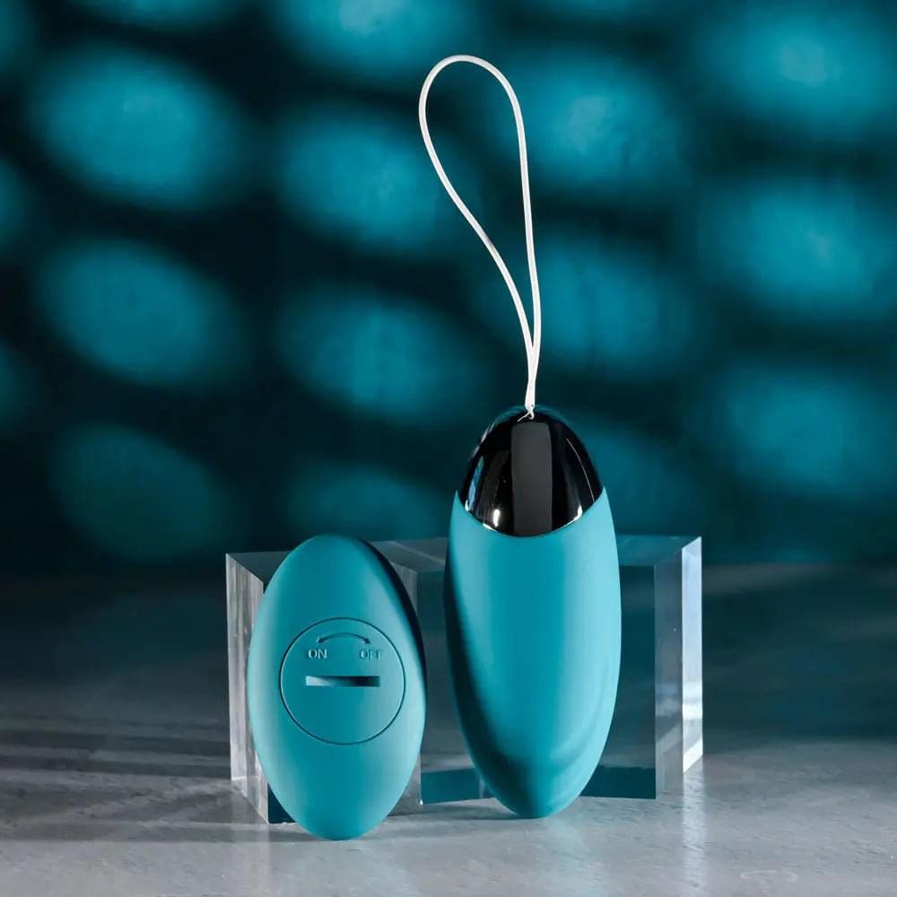 Evolved OVAL OFFICE -  8.5 cm USB Rechargeable Wireless Egg with Remote Control Evolved Discreet Intimate Essentials.