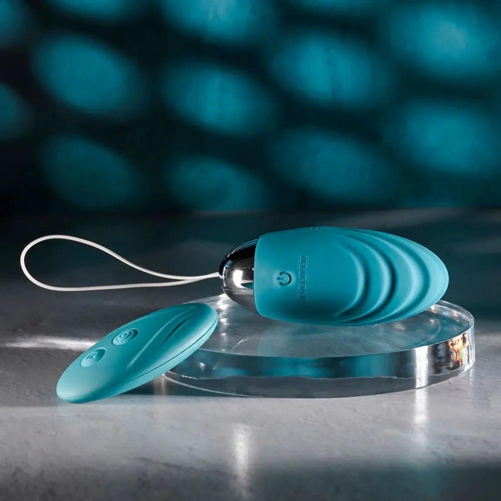 Evolved OVAL OFFICE -  8.5 cm USB Rechargeable Wireless Egg with Remote Control Evolved Discreet Intimate Essentials.