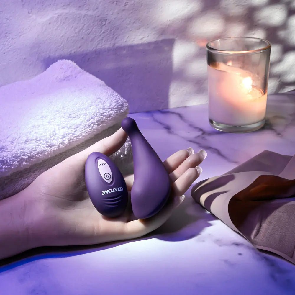 Shop affordable quality Evolved PANTY PARTY - USB Rechargeable Panty Vibrator with Remote Control - Discreet Intimate Essentials - STIMULATORS - Evolved