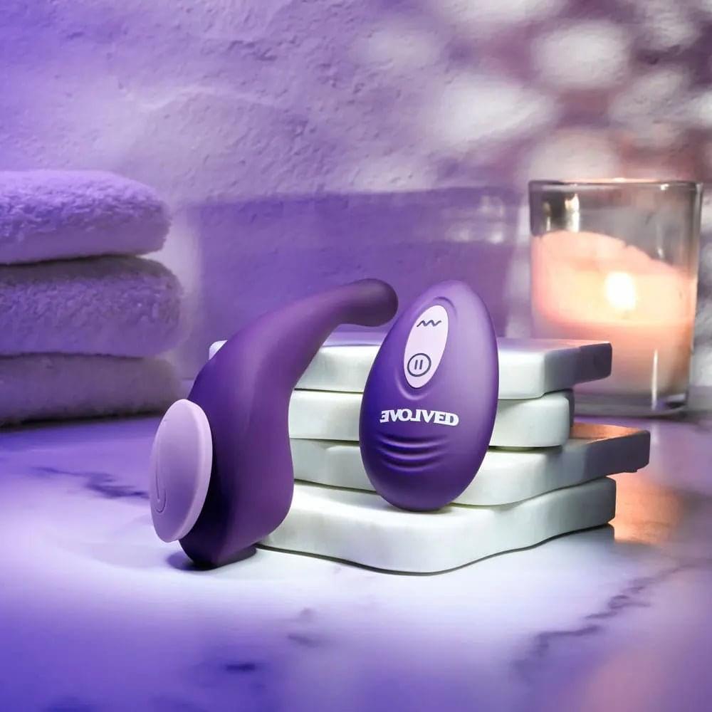 Evolved PANTY PARTY -  USB Rechargeable Panty Vibrator with Remote Control Evolved Discreet Intimate Essentials.