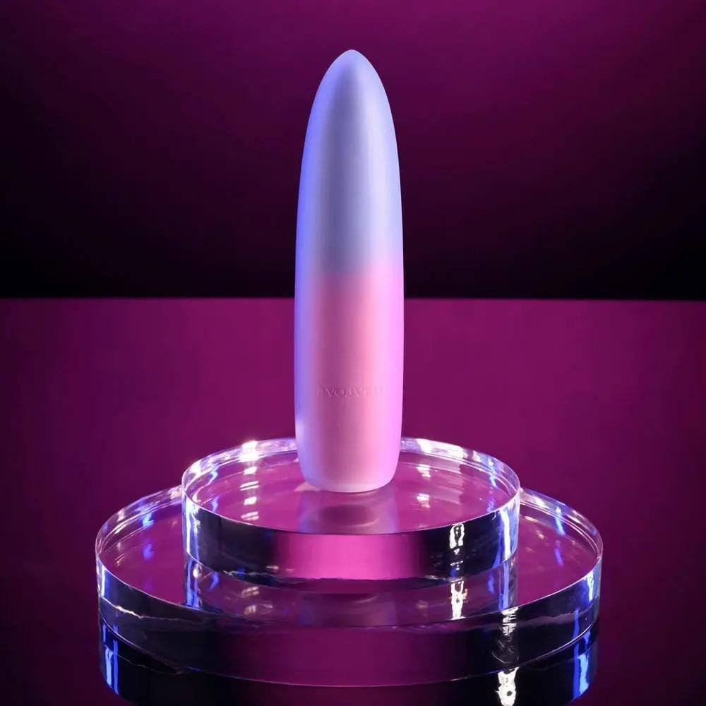 Evolved PARADISE BULLET - Pink/Purple 10.2 cm USB Rechargeable Bullet Evolved Discreet Intimate Essentials.