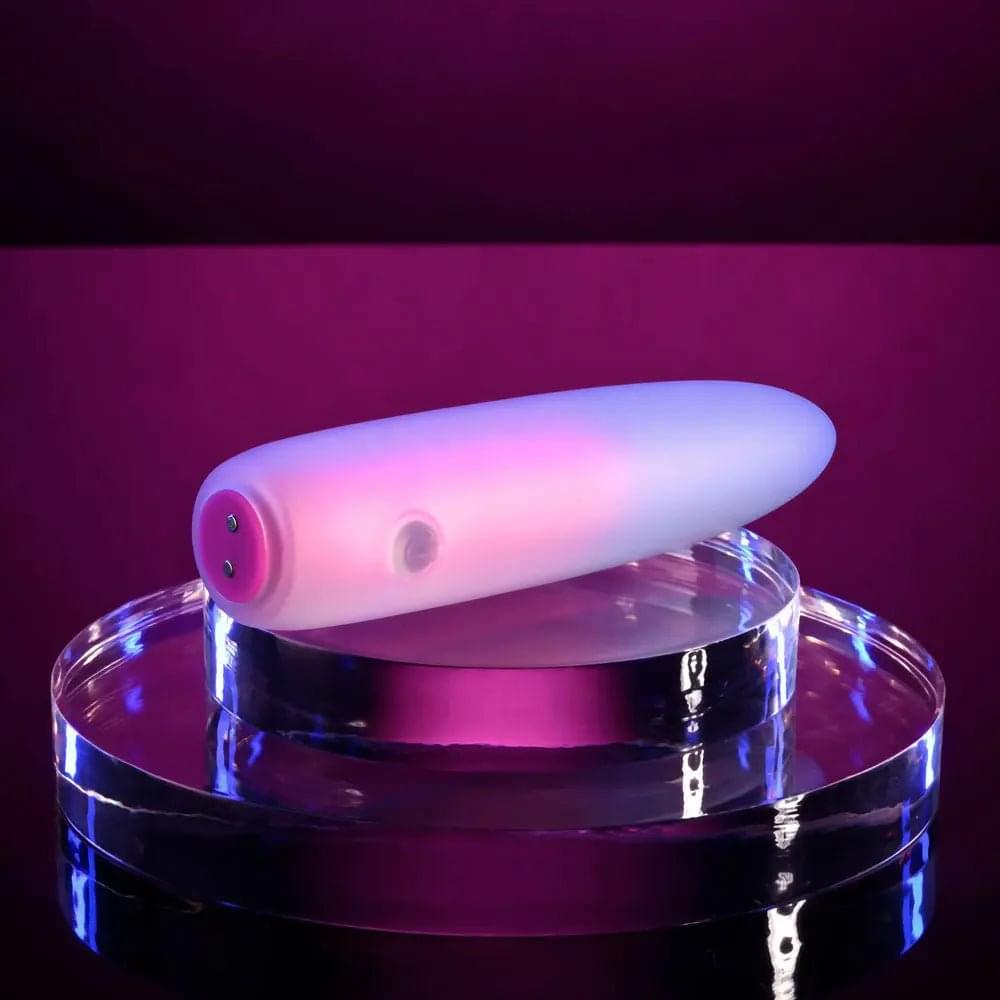 Evolved PARADISE BULLET - Pink/Purple 10.2 cm USB Rechargeable Bullet Evolved Discreet Intimate Essentials.