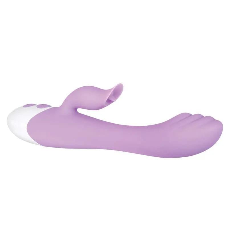 Evolved PLEASING PETAL - Lilac 19.7 cm USB Rechargeable Rabbit Vibrator Evolved Discreet Intimate Essentials.