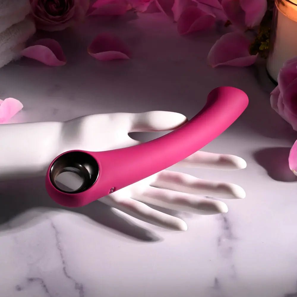 Shop affordable quality Evolved PLEASURE CURVE - 19 cm USB Rechargeable Vibrator - Discreet Intimate Essentials - VIBRATORS - Evolved