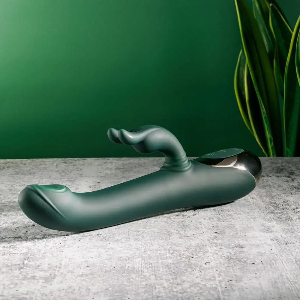 Evolved RABBIT TAP TAP -  25 cm USB Rechargeable Rabbit Vibrator with Tapping Tip Evolved Discreet Intimate Essentials.