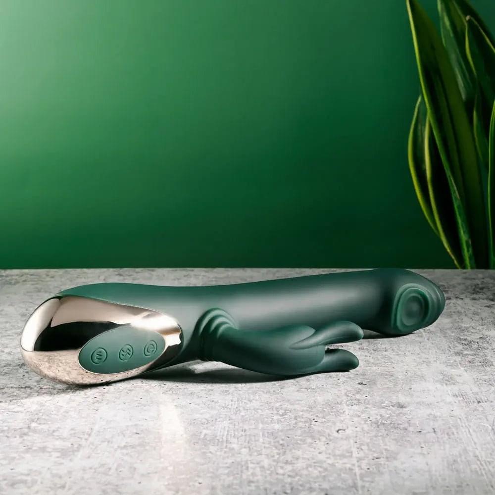 Evolved RABBIT TAP TAP -  25 cm USB Rechargeable Rabbit Vibrator with Tapping Tip Evolved Discreet Intimate Essentials.