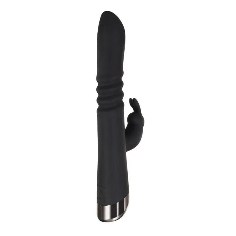 Evolved Rapid Rabbit -  25.4 cm USB Rechargeable Thrusting Rabbit Vibrator Evolved Discreet Intimate Essentials.