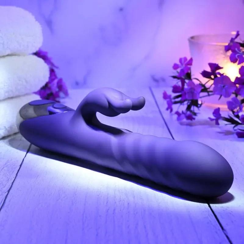 Evolved RASCALLY RABBIT -  22.9 cm USB Rechargeable Rabbit Vibrator Evolved Discreet Intimate Essentials.