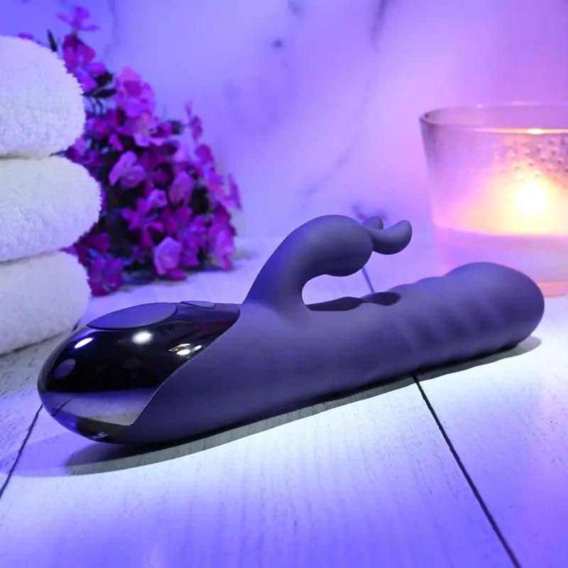 Evolved RASCALLY RABBIT -  22.9 cm USB Rechargeable Rabbit Vibrator Evolved Discreet Intimate Essentials.
