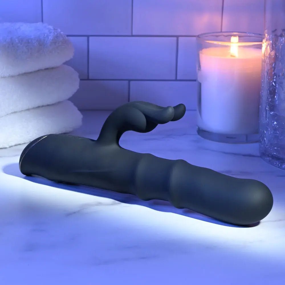 Shop affordable quality Evolved RINGMASTER - 23.1 cm USB Rechargeable Rabbit Vibrator - Discreet Intimate Essentials - VIBRATORS - Evolved