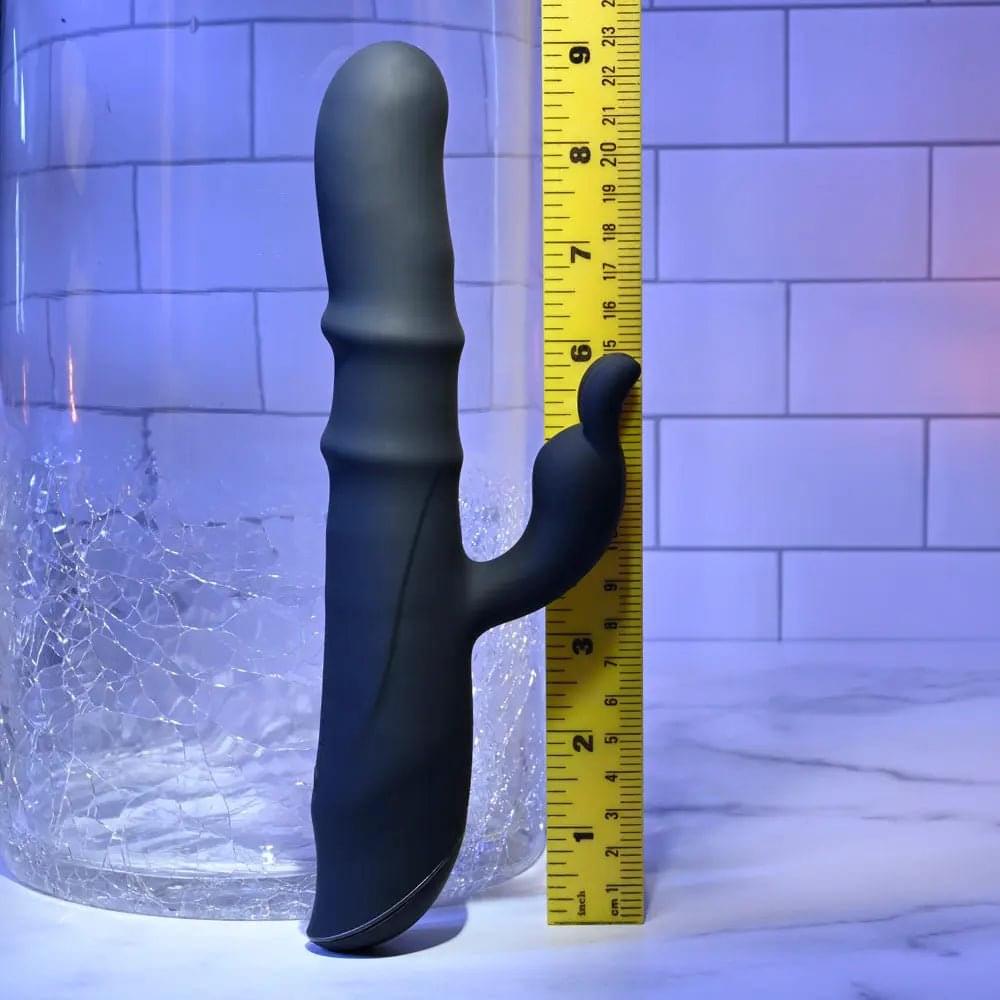 Evolved RINGMASTER -  23.1 cm USB Rechargeable Rabbit Vibrator Evolved Discreet Intimate Essentials.