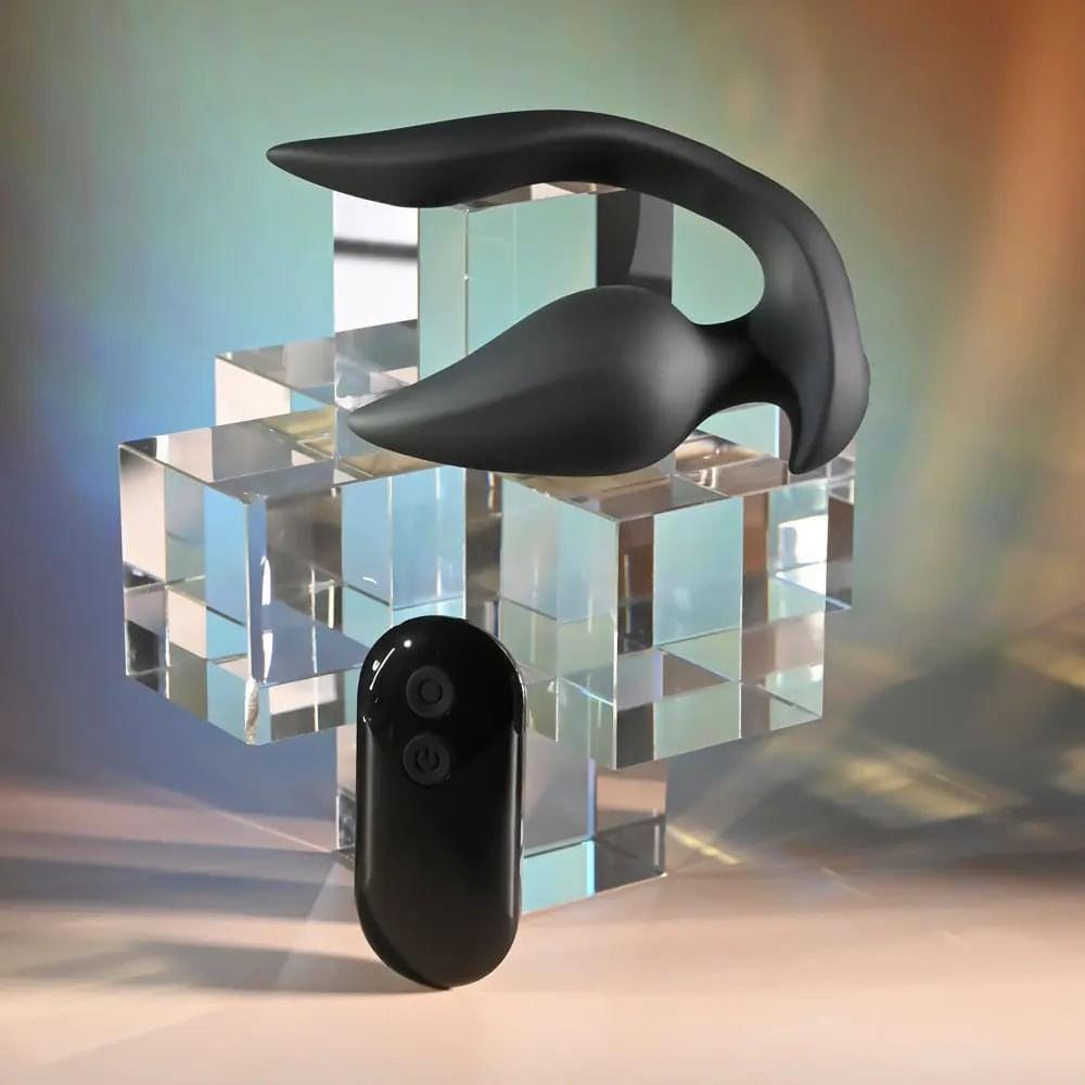 Evolved THE GENIE -  11.2 cm USB Rechargeable Vibrating Plug with Wireless Remote Evolved Discreet Intimate Essentials.