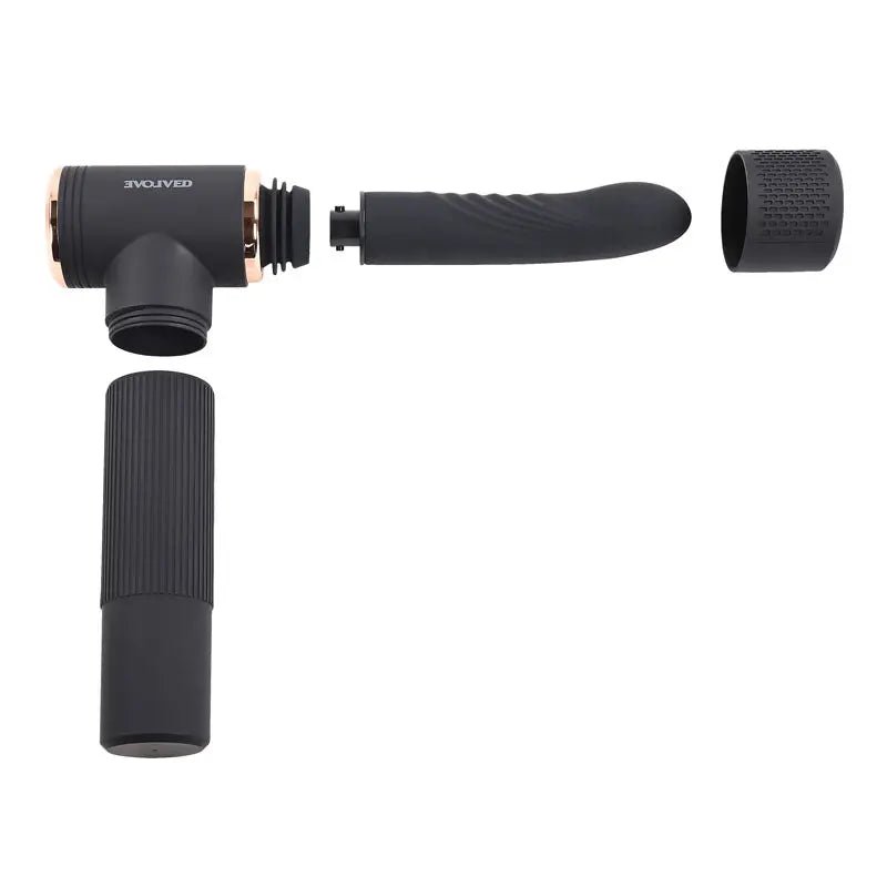 Shop affordable quality Evolved TOO HOT TO HANDLE - USB Rechargeable Thrusting Vibe with Stand - Discreet Intimate Essentials - VIBRATORS - Evolved