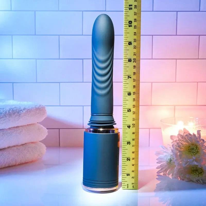 Evolved TOO HOT TO HANDLE -  USB Rechargeable Thrusting Vibe with Stand Evolved Discreet Intimate Essentials.
