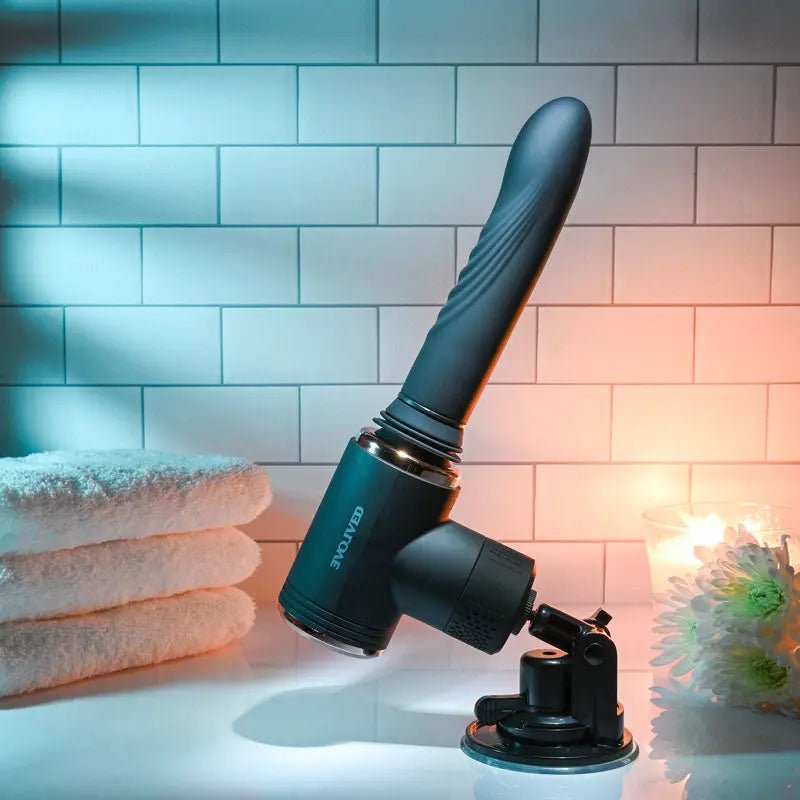 Shop affordable quality Evolved TOO HOT TO HANDLE - USB Rechargeable Thrusting Vibe with Stand - Discreet Intimate Essentials - VIBRATORS - Evolved