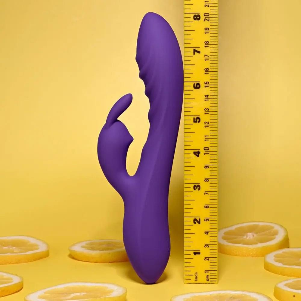 Evolved WAVY RABBIT -  20.6 cm USB Rechargeable Rabbit Vibrator Evolved Discreet Intimate Essentials.