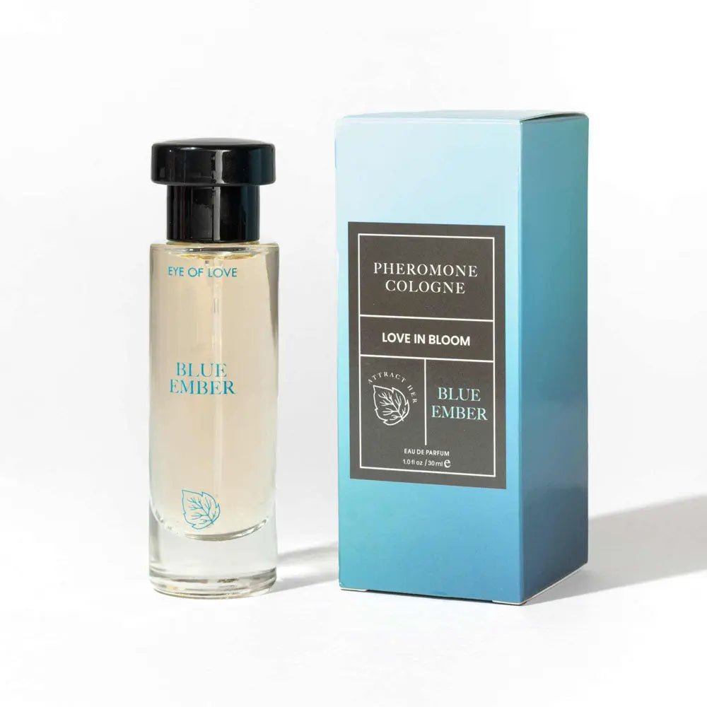 Shop affordable quality Eye Of Love Love In Bloom Blue Ember Pheromone Cologne - 30ml - Citrus & Cedar Scented Pheromone Cologne for Men to attract Women - 30 ml Spray - Discreet Intimate Essentials - LOTIONS & LUBES - Eye Of Love