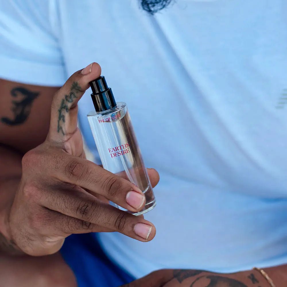 Shop affordable quality Eye Of Love Love In Bloom Earths Desire Pheromone Cologne - 30ml - Cypress & Bergamot Scented Pheromone Cologne for Men to attract Women - 30 ml Spray - Discreet Intimate Essentials - LOTIONS & LUBES - Eye Of Love