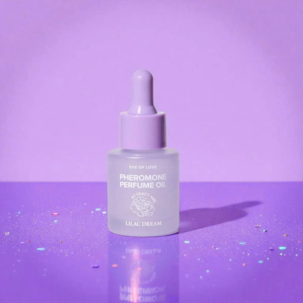 Eye Of Love Love In Bloom Lilac Dream Pheromone Perfume Oil - 20ml - Vanilla Scented Pheromone Perfume Oil for Women to attract Men - 20 ml Dropper Eye Of Love Discreet Intimate Essentials.