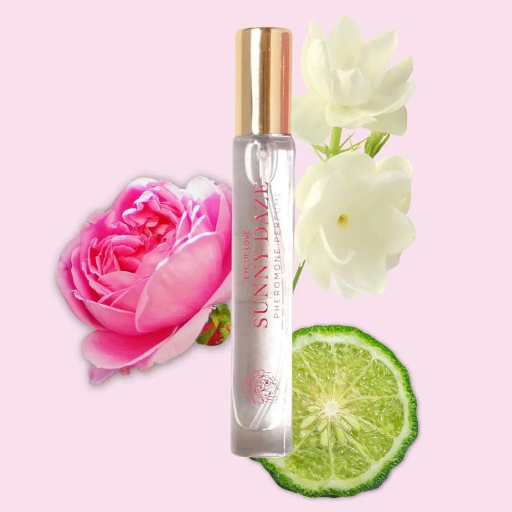 Eye Of Love Love In Bloom Sunny Daze Pheromone Perfume - 10ml - Floral & Citrus Scented Pheromone Parfum for Women to attract Men - 10 ml Spray Eye Of Love Discreet Intimate Essentials.