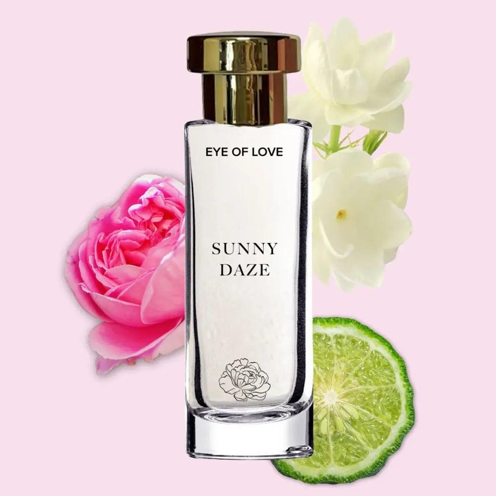 Eye Of Love Love In Bloom Sunny Daze Pheromone Perfume - 30ml - Floral & Citrus Scented Pheromone Parfum for Women to attract Men - 30 ml Spray Eye Of Love Discreet Intimate Essentials.