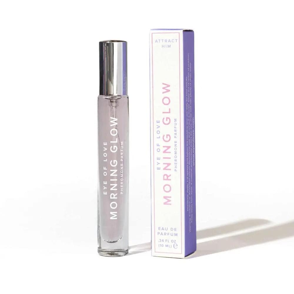 Eye Of Love Morning Glow Pheromone Perfume - 10 ml - Energising Pheromone Perfume for Women to attract Men - 10 ml Spray Eye Of Love Discreet Intimate Essentials.