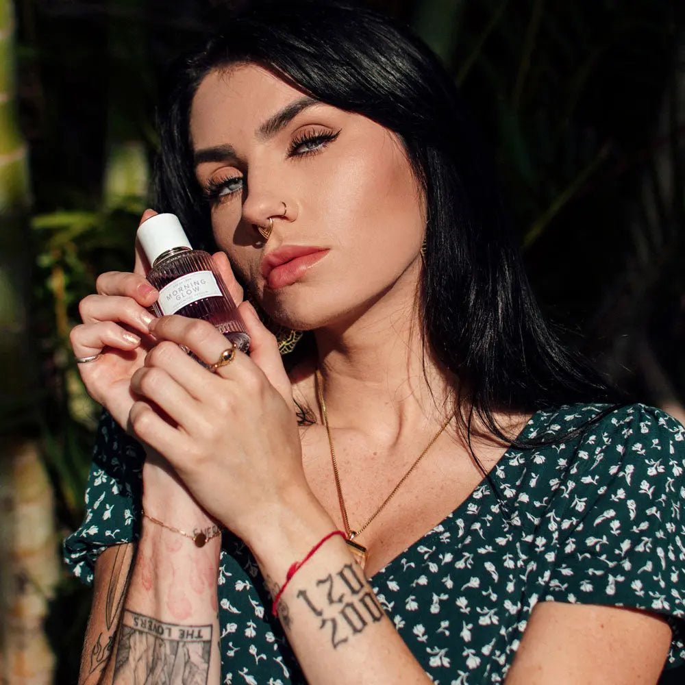 Shop affordable quality Eye Of Love Morning Glow Pheromone Perfume - 50 ml - Energising Pheromone Perfume for Women to attract Men - 50 ml Spray - Discreet Intimate Essentials - LOTIONS & LUBES - Eye Of Love