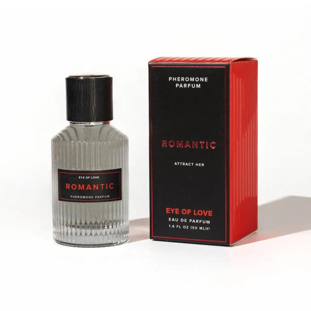 Eye Of Love Romantic Pheromone Cologne - 50 ml - Sandalwood Scented Pheromone Cologne for Men to attract Women - 50 ml Spray Eye Of Love Discreet Intimate Essentials.