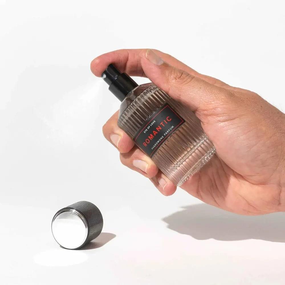 Eye Of Love Romantic Pheromone Cologne - 50 ml - Sandalwood Scented Pheromone Cologne for Men to attract Women - 50 ml Spray Eye Of Love Discreet Intimate Essentials.