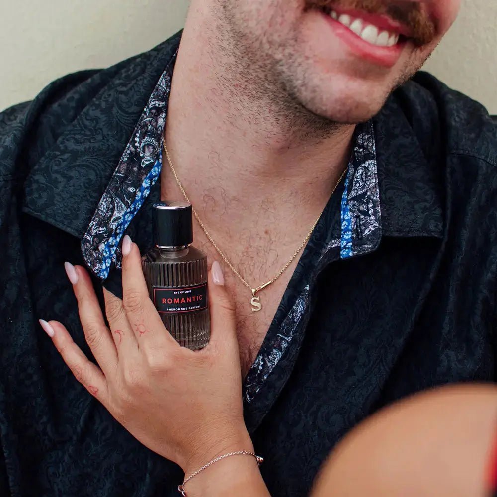 Shop affordable quality Eye Of Love Romantic Pheromone Cologne - 50 ml - Sandalwood Scented Pheromone Cologne for Men to attract Women - 50 ml Spray - Discreet Intimate Essentials - LOTIONS & LUBES - Eye Of Love