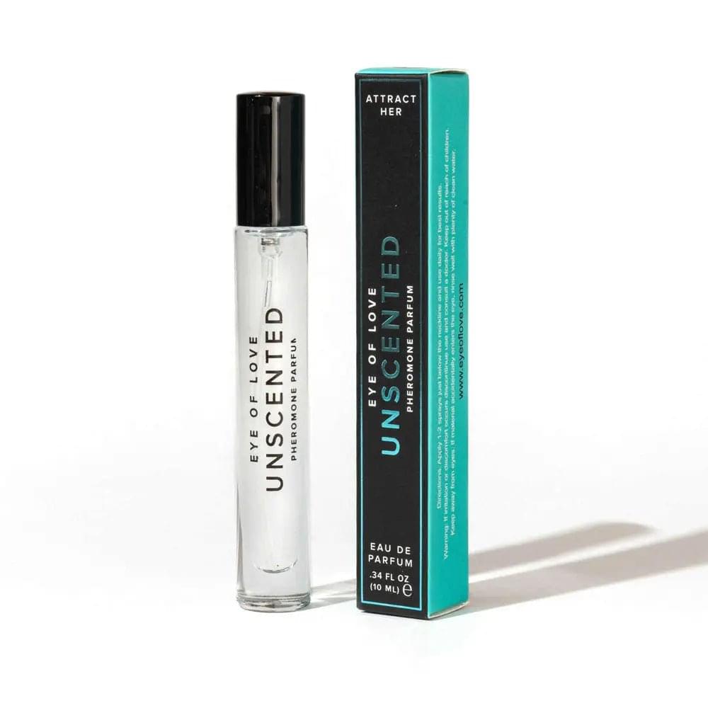 Eye Of Love Unscented Pheromone Perfume - 10 ml - Unscented Pheromone Cologne for Men to attract Women - 10 ml Spray Eye Of Love Discreet Intimate Essentials.