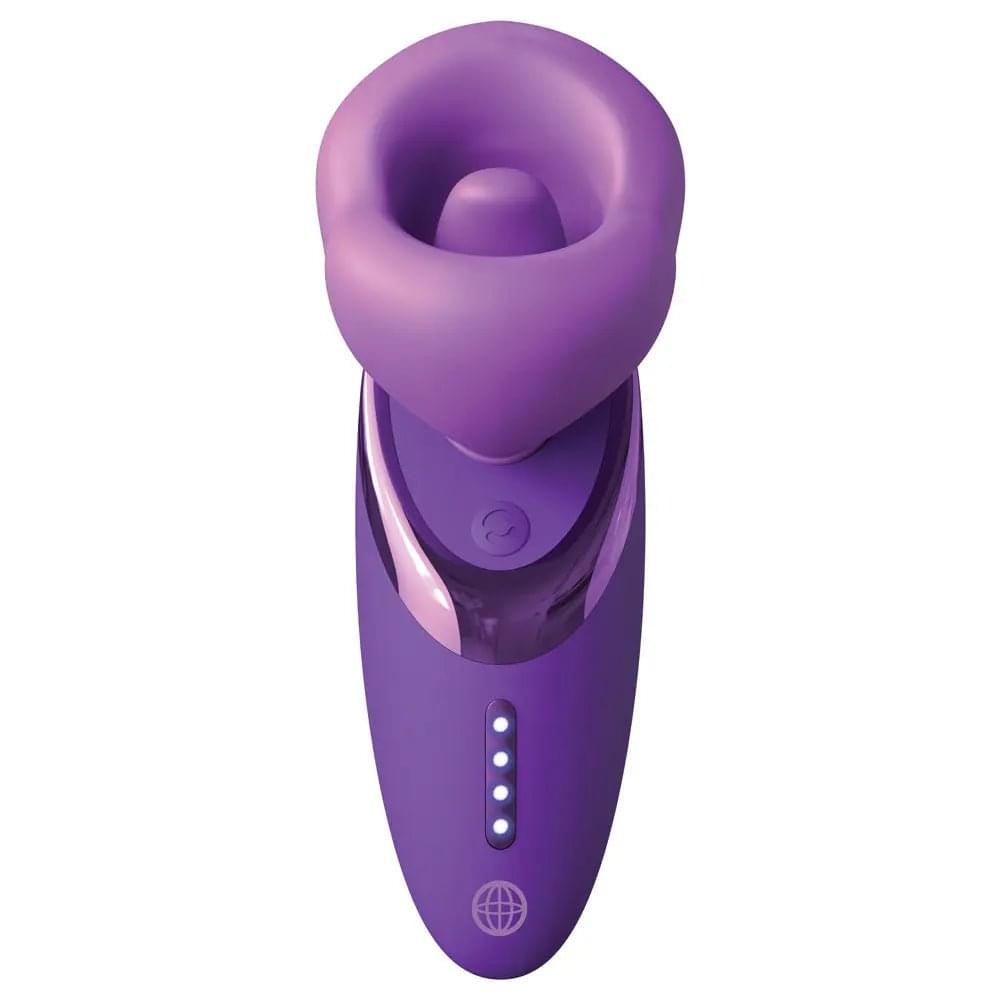 Fantasy For Her Pleasure Sucker -  USB Rechargeable Sucking, Licking & Vibrating Stimulator Pipedream Discreet Intimate Essentials.