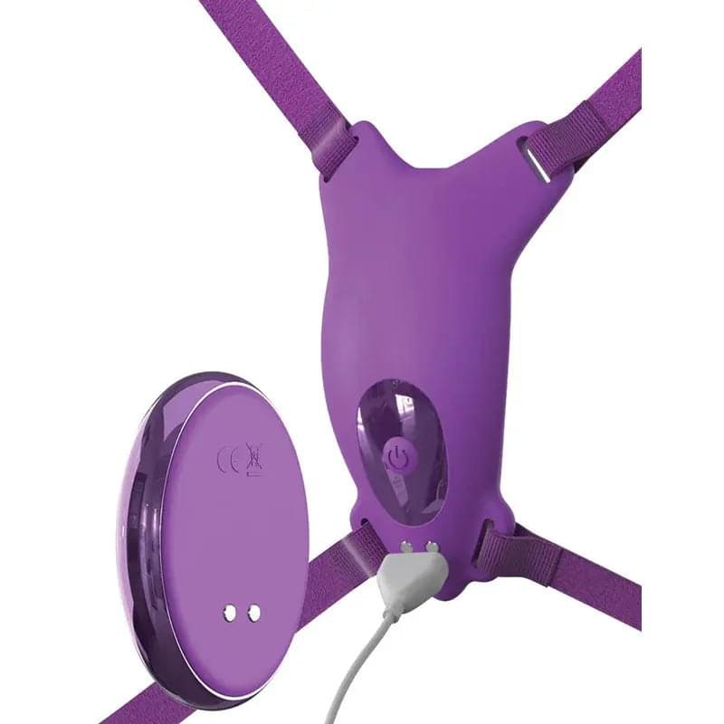 Fantasy For Her Ultimate Butterfly Strap-On -  USB Rechargeable Strap-On Stimulator Pipedream Discreet Intimate Essentials.