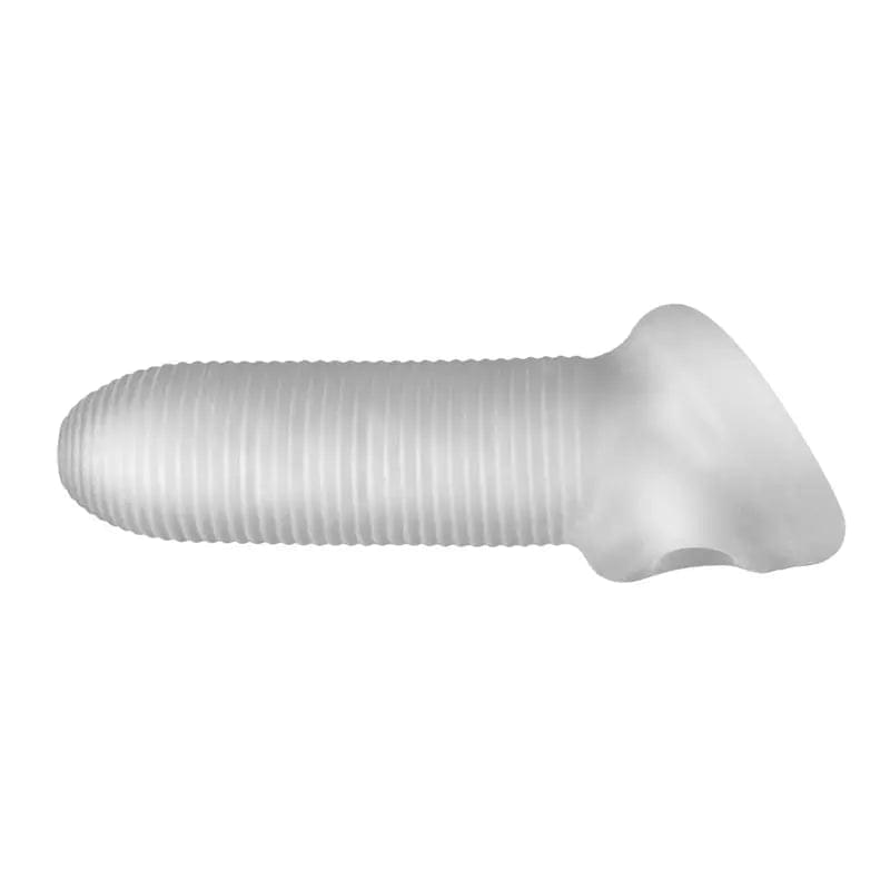 Fat Boy Micro Rib Sheath 5.5in PerfectFit Discreet Intimate Essentials.