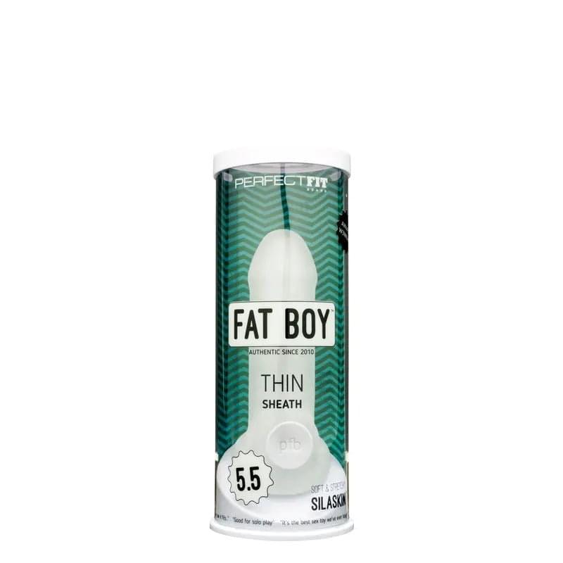 Fat Boy Thin Sheath 5.5 PerfectFit Discreet Intimate Essentials.