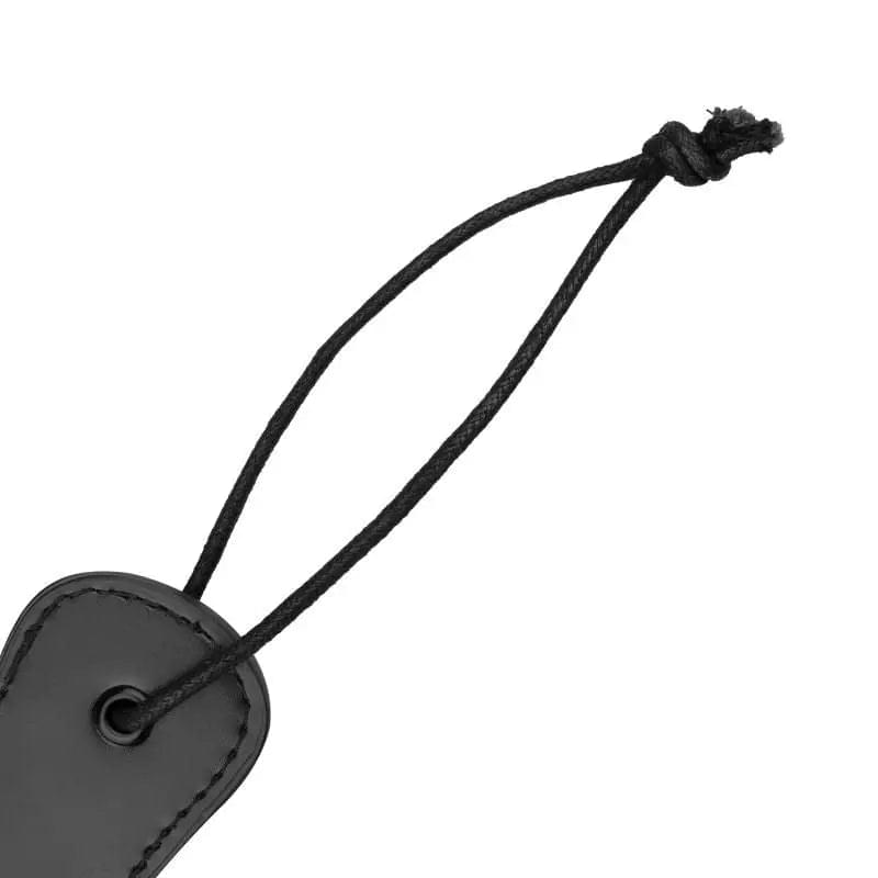 Faux Leather Paddle Black Bedroom Fantasies Discreet Intimate Essentials.