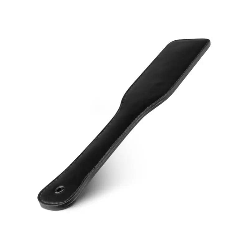 Faux Leather Paddle Black Bedroom Fantasies Discreet Intimate Essentials.