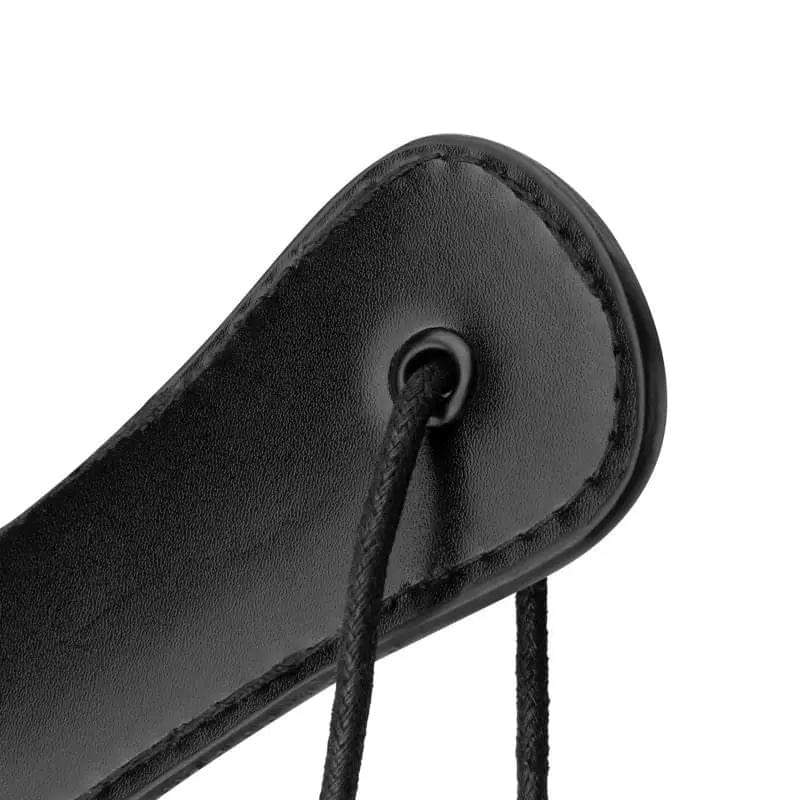 Faux Leather Paddle Black Bedroom Fantasies Discreet Intimate Essentials.
