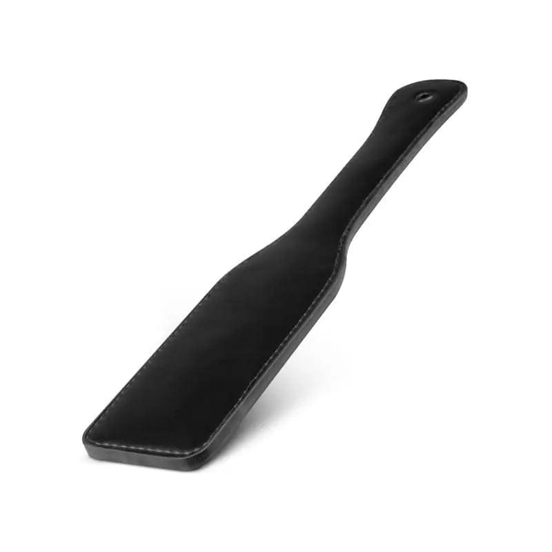 Faux Leather Paddle Black Bedroom Fantasies Discreet Intimate Essentials.