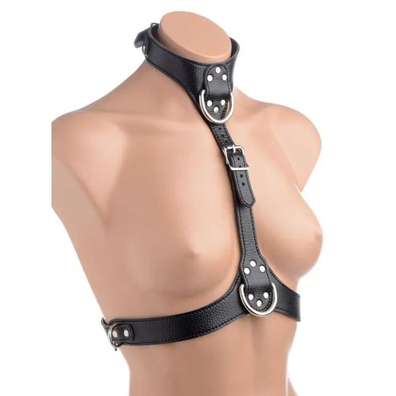 Female Chest Harness Strict Discreet Intimate Essentials.