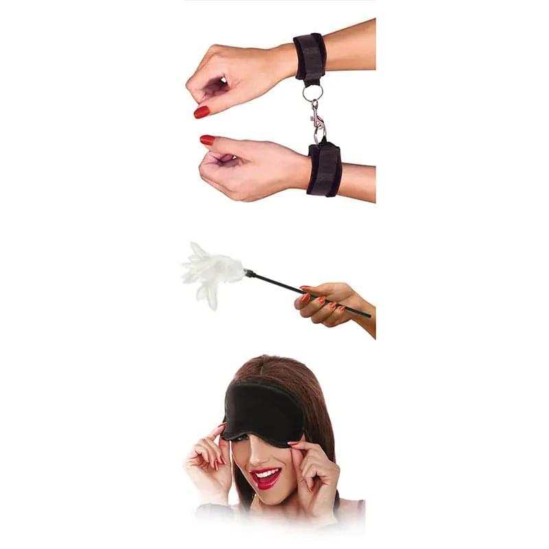 Fetish Fantasy Series Sensual Seduction Kit - 3 Piece Set Pipedream Discreet Intimate Essentials.