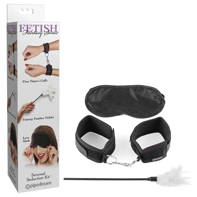Fetish Fantasy Series Sensual Seduction Kit - 3 Piece Set Pipedream Discreet Intimate Essentials.