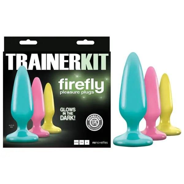 Firefly Trainer Kit - Coloured Butt Plugs - Set of 3 Sizes NS Novelties Discreet Intimate Essentials.