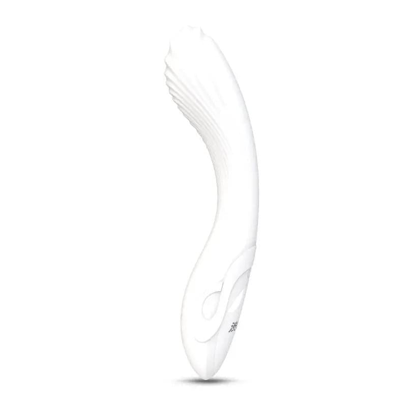Flexible Bending Silicone Vibrator White Drywell Discreet Intimate Essentials.