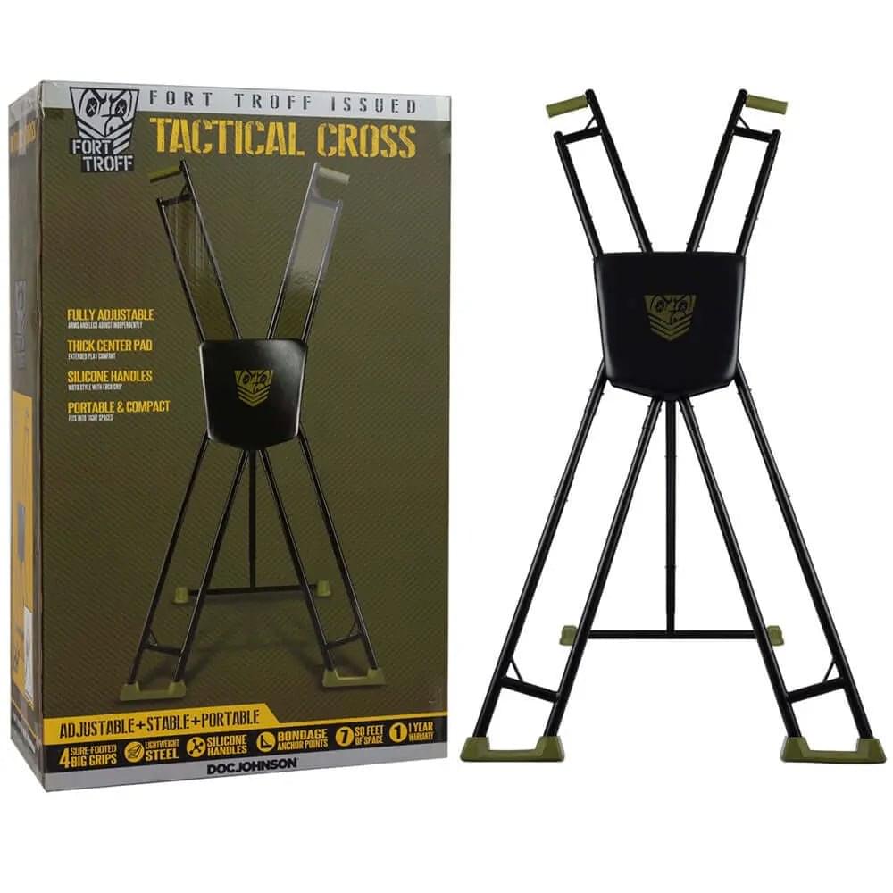 Fort Troff - Tactical Cross - Adjustable Cross Restraint Doc Johnson Discreet Intimate Essentials.