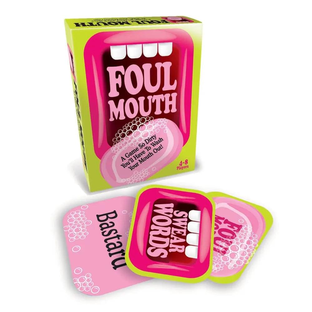 Foul Mouth - Novelty Card Game Little Genie Discreet Intimate Essentials.