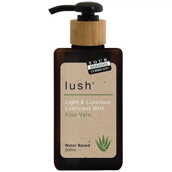 Four Seasons Lush - Water Based Lubricant with Aloe Vera - 200 ml Four Seasons Discreet Intimate Essentials.