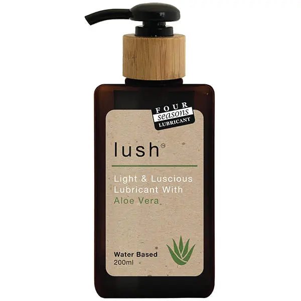 Shop affordable quality Four Seasons Lush - Water Based Lubricant with Aloe Vera - 200 ml - Discreet Intimate Essentials - LUBES-LOCAL - Four Seasons