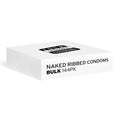 Four Seasons Naked Ribbed Condoms - Bulk Box of 144 Four Seasons Discreet Intimate Essentials.