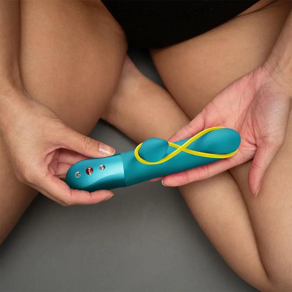Fun Factory AMORINO Aquamarine - Aquamarine USB Rechargeable Rabbit Vibrator Fun Factory Discreet Intimate Essentials.